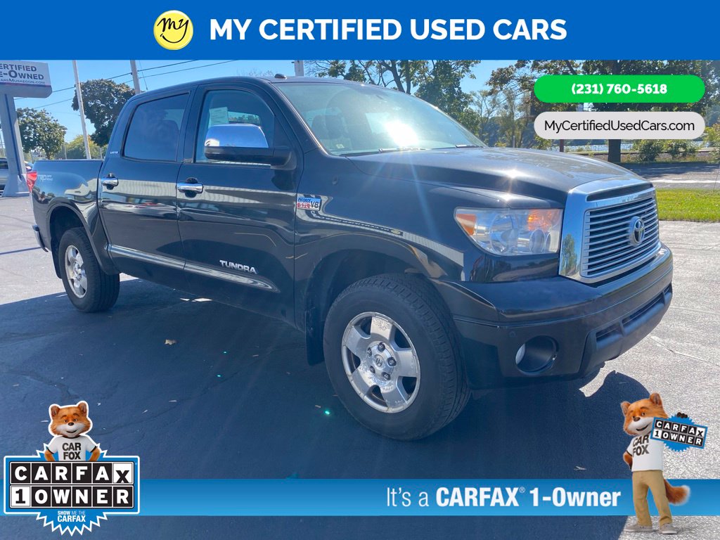 Used 2012 Toyota Tundra Limited 5.7L V8 w/FFV CrewMax 4x4 Truck Crew Max