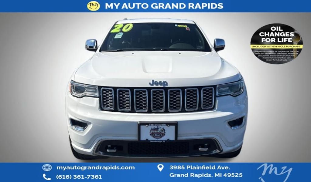 Used 2020 Jeep Grand Cherokee Overland SUV