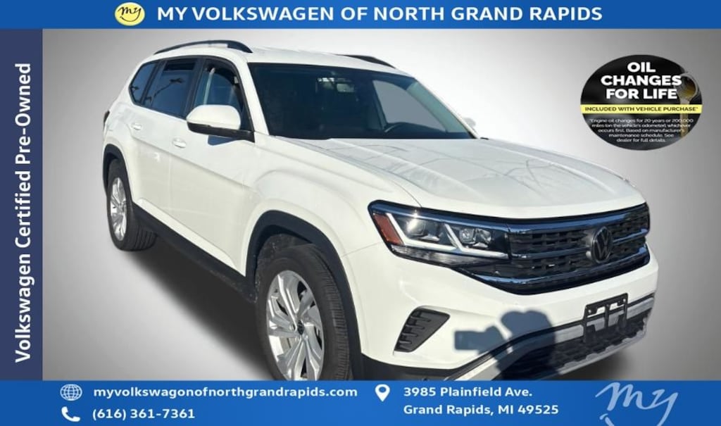 Certified 2023 Volkswagen Atlas 3.6L V6 SE w/Technology SUV