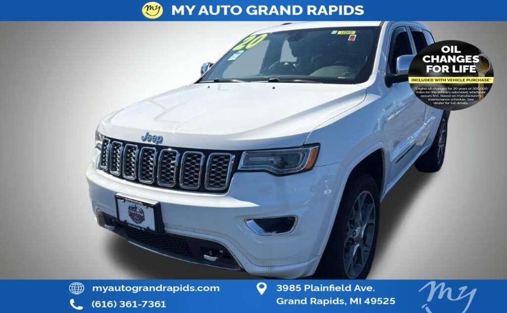 Used 2020 Jeep Grand Cherokee Overland SUV