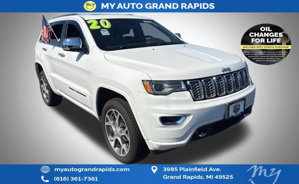 Used 2020 Jeep Grand Cherokee Overland SUV