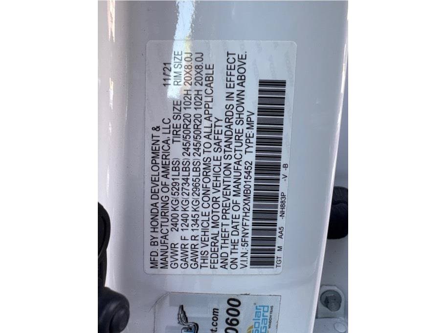 2021 Honda Passport Sport - Photo 21