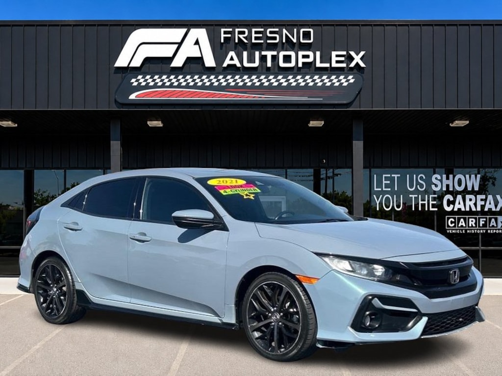 Used 2021 Honda Civic Hatchback Sport Sport CVT