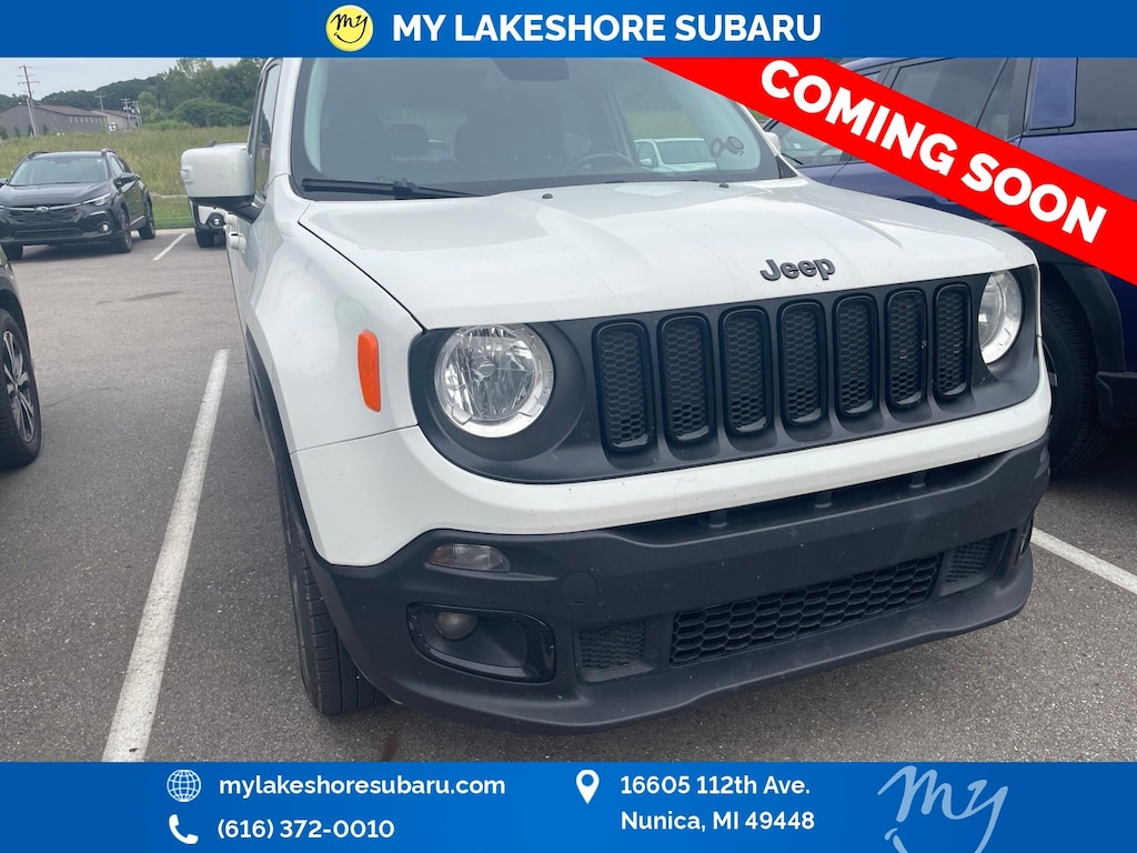 Used 2017 Jeep Renegade Latitude 4x4 SUV