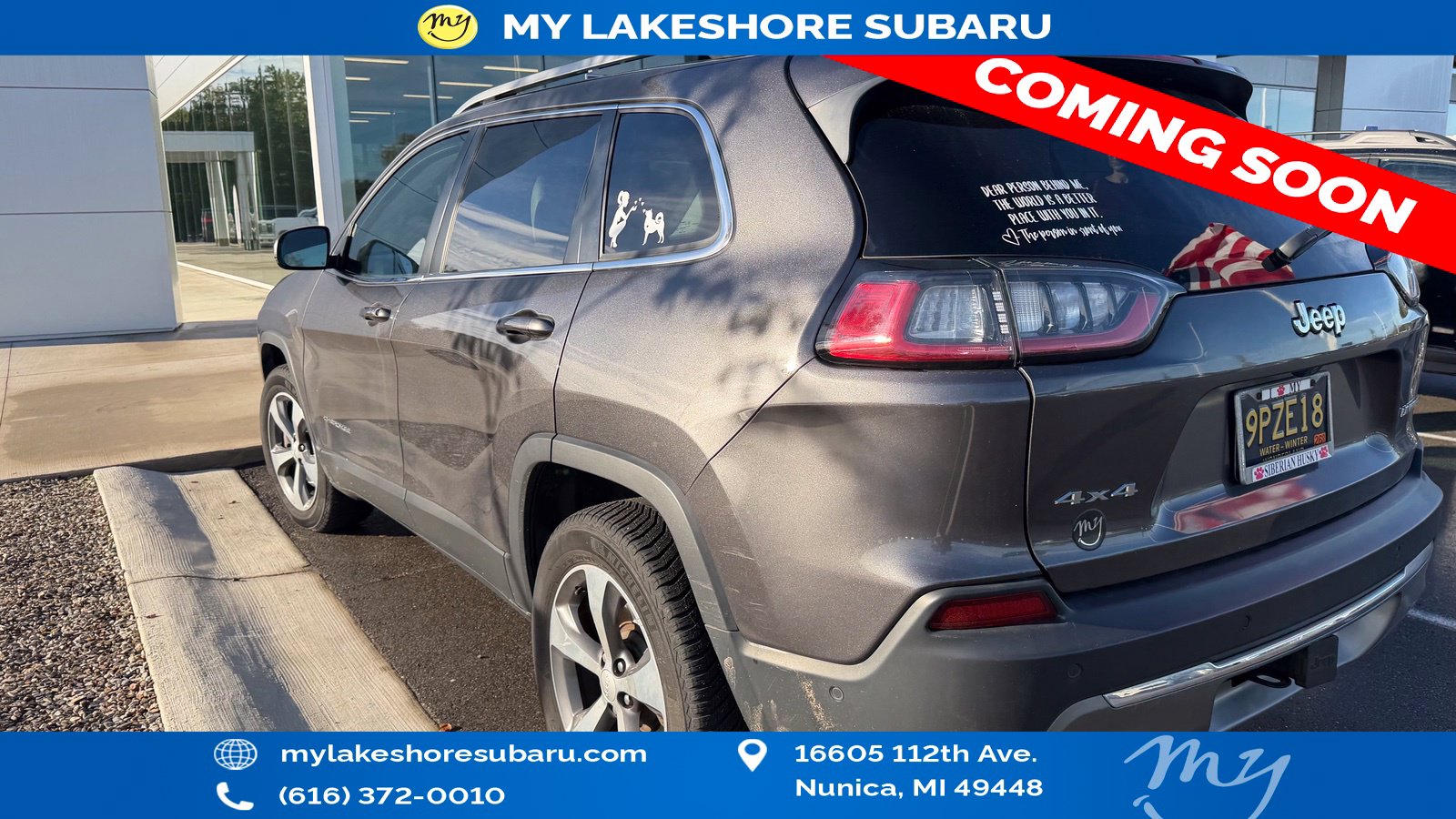Used 2019 Jeep Cherokee Limited 4x4 SUV