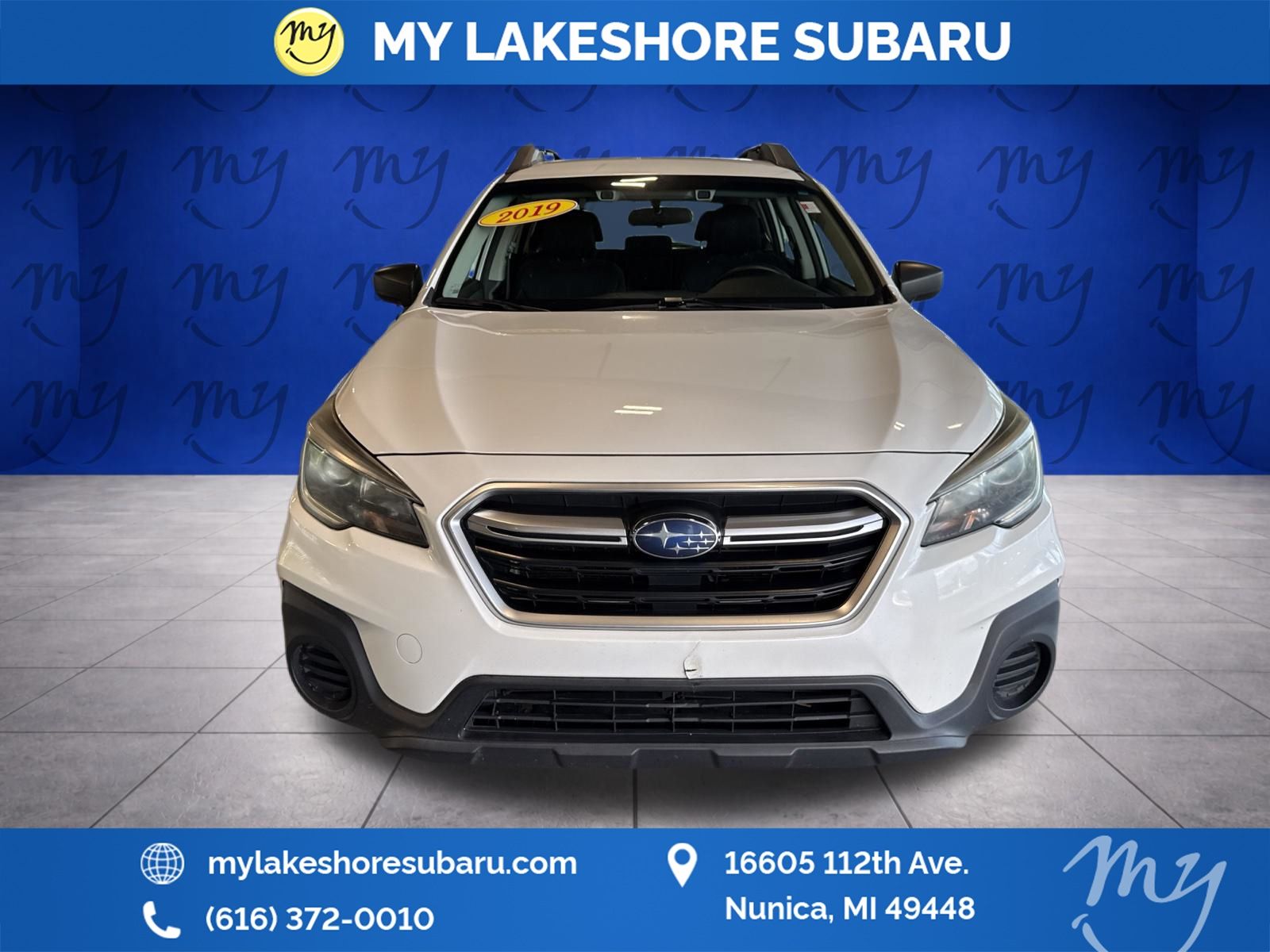 Used 2019 Subaru Outback Base with VIN 4S4BSABCXK3350202 for sale in Nunica, MI