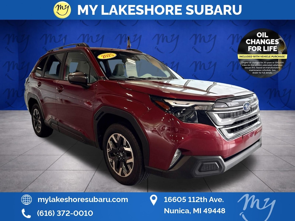 Certified 2025 Subaru Forester Premium SUV