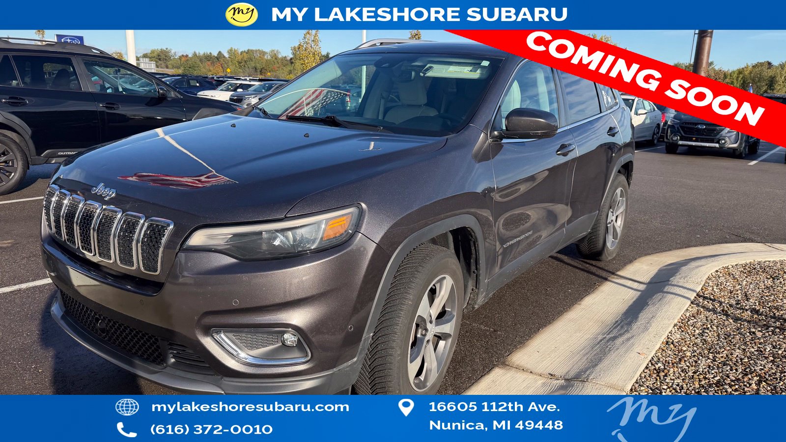 Used 2019 Jeep Cherokee Limited 4x4 SUV