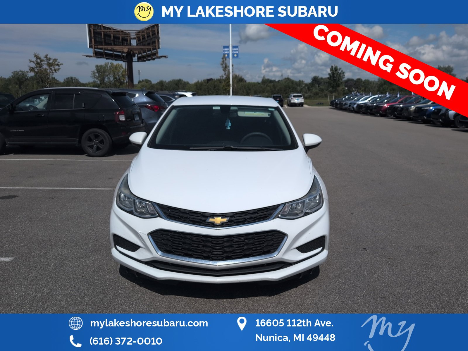 Used 2018 Chevrolet Cruze LS with VIN 1G1BC5SM4J7202631 for sale in Grand Rapids, MI