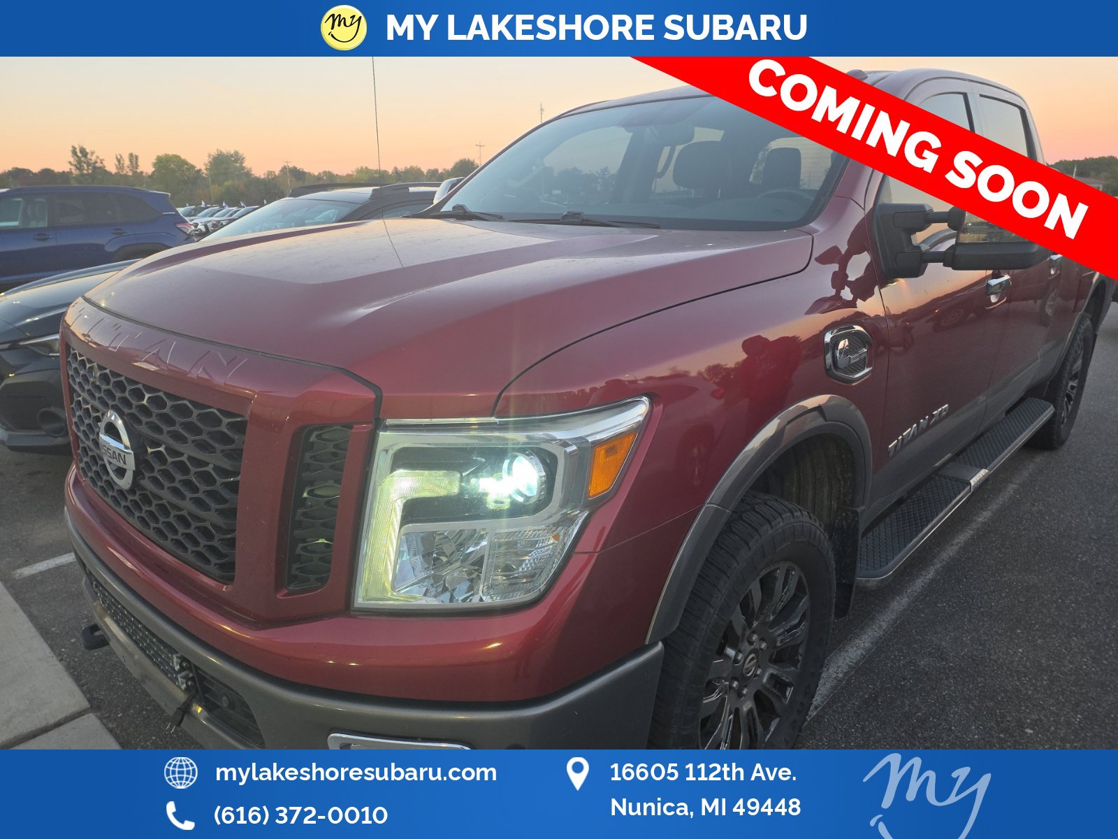 Used 2016 Nissan Titan XD Platinum Reserve Diesel Truck Crew Cab