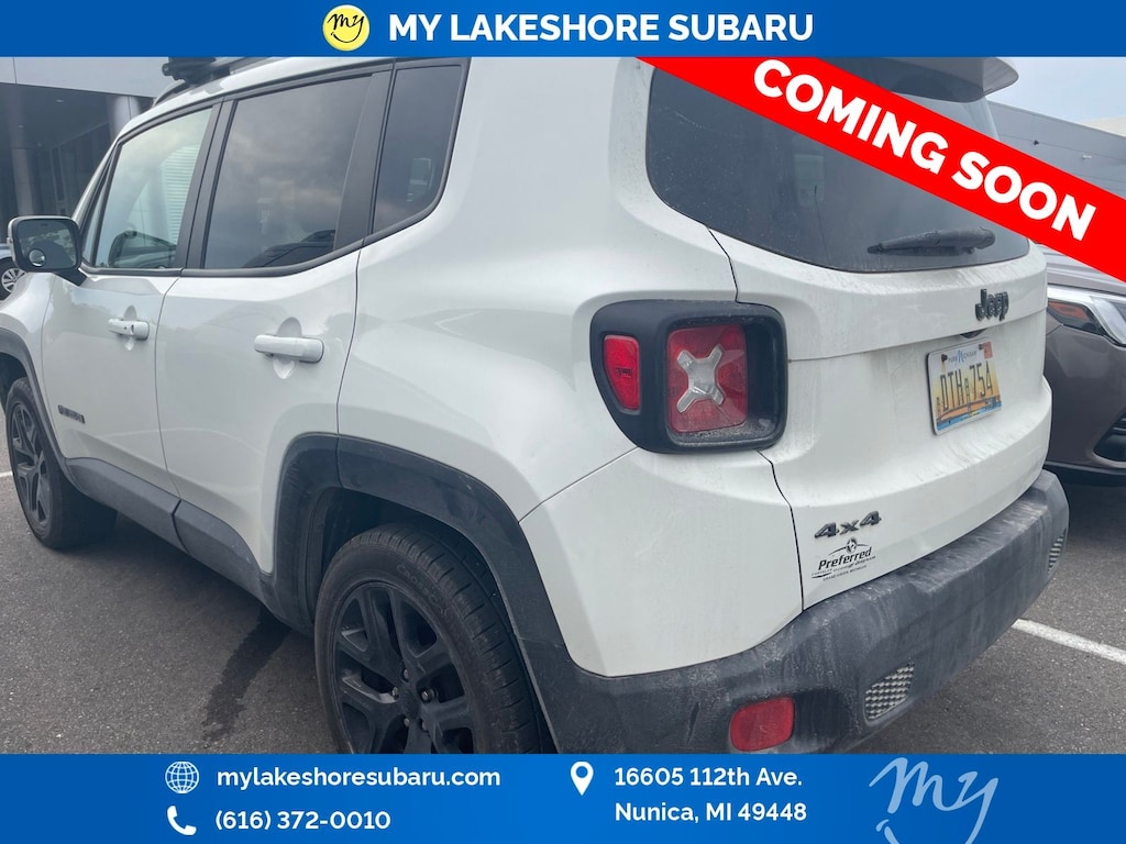 Used 2017 Jeep Renegade Latitude 4x4 SUV
