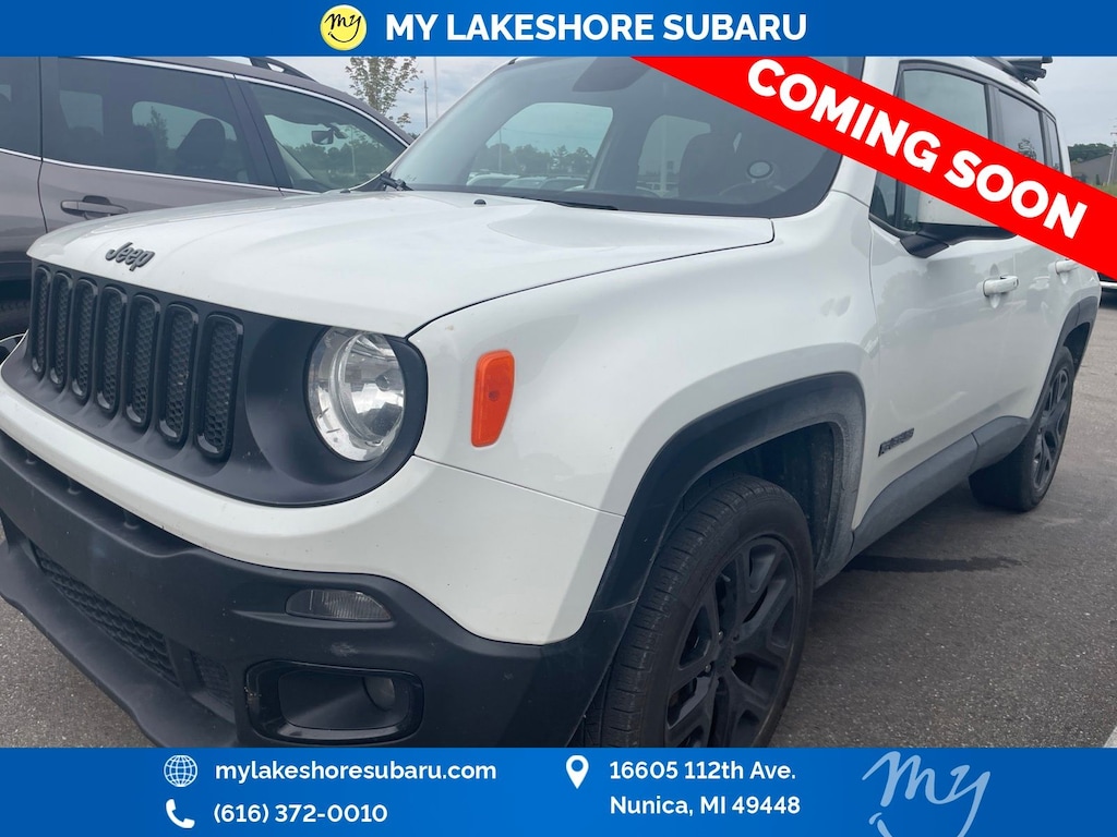 Used 2017 Jeep Renegade Latitude 4x4 SUV