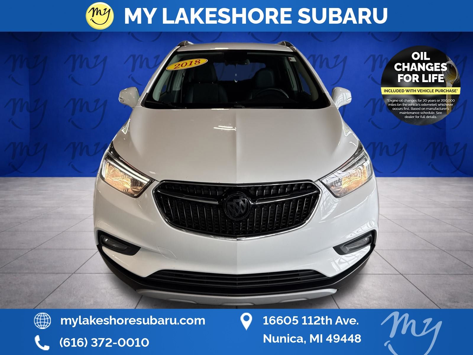 Used 2018 Buick Encore Preferred II with VIN KL4CJBSB2JB546478 for sale in Muskegon, MI