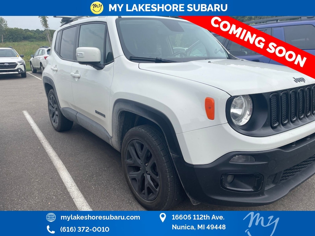Used 2017 Jeep Renegade Latitude 4x4 SUV