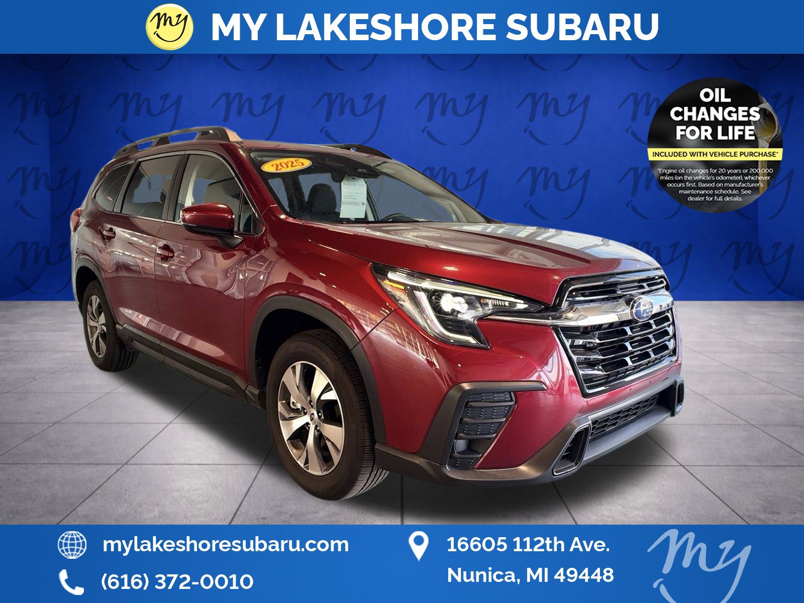 Certified 2025 Subaru Ascent Premium 7-Passenger SUV