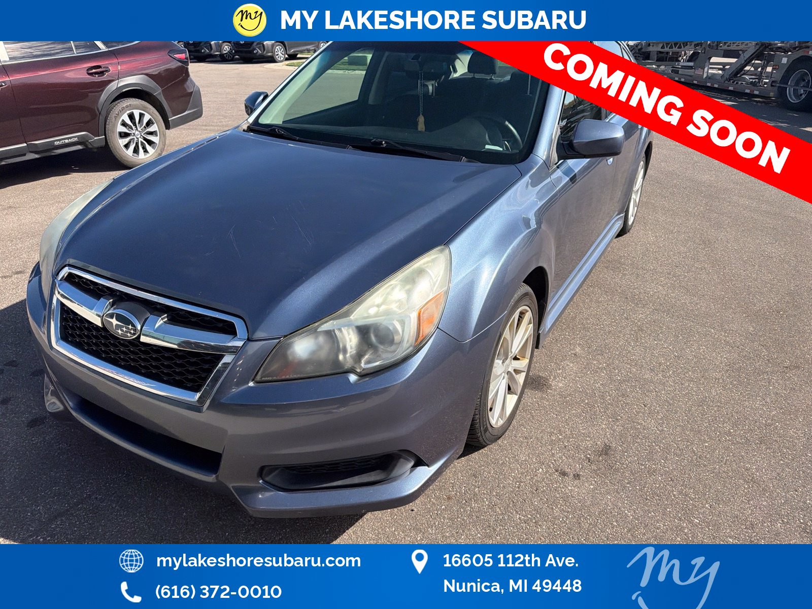 Used 2014 Subaru Legacy 2.5i Premium (CVT) Sedan