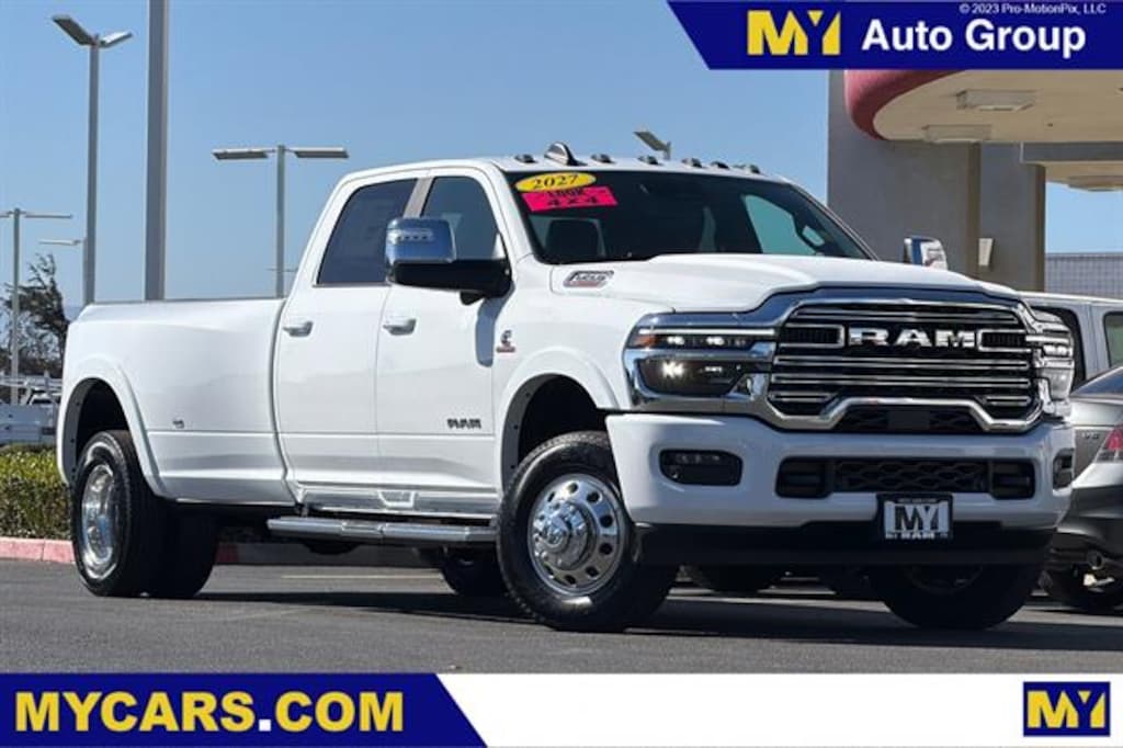 New 2027 Ram 3500 LARAMIE CREW CAB 4X4 8' BOX Pickup