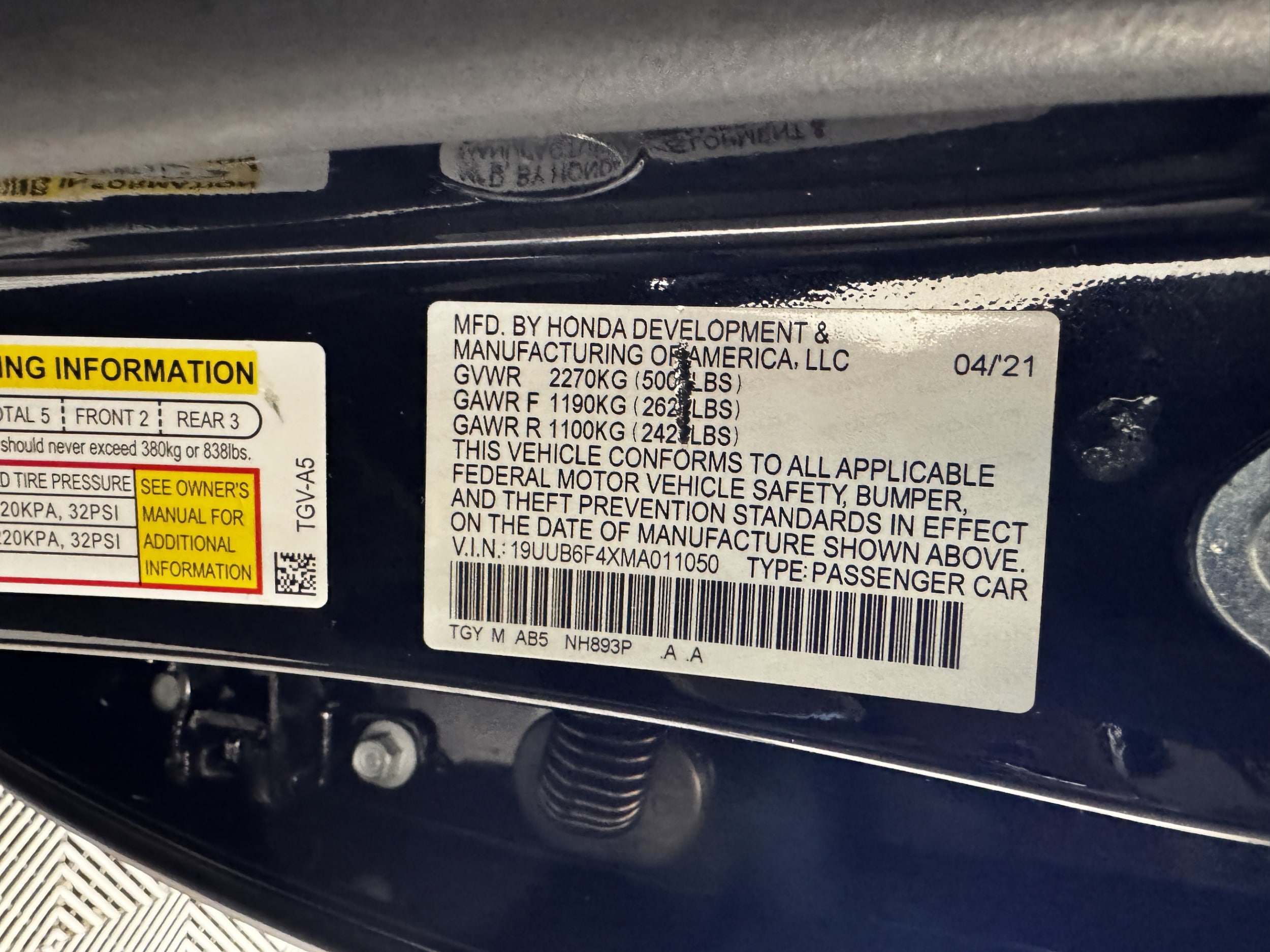 2021 Acura TLX Technology Package - Photo 42