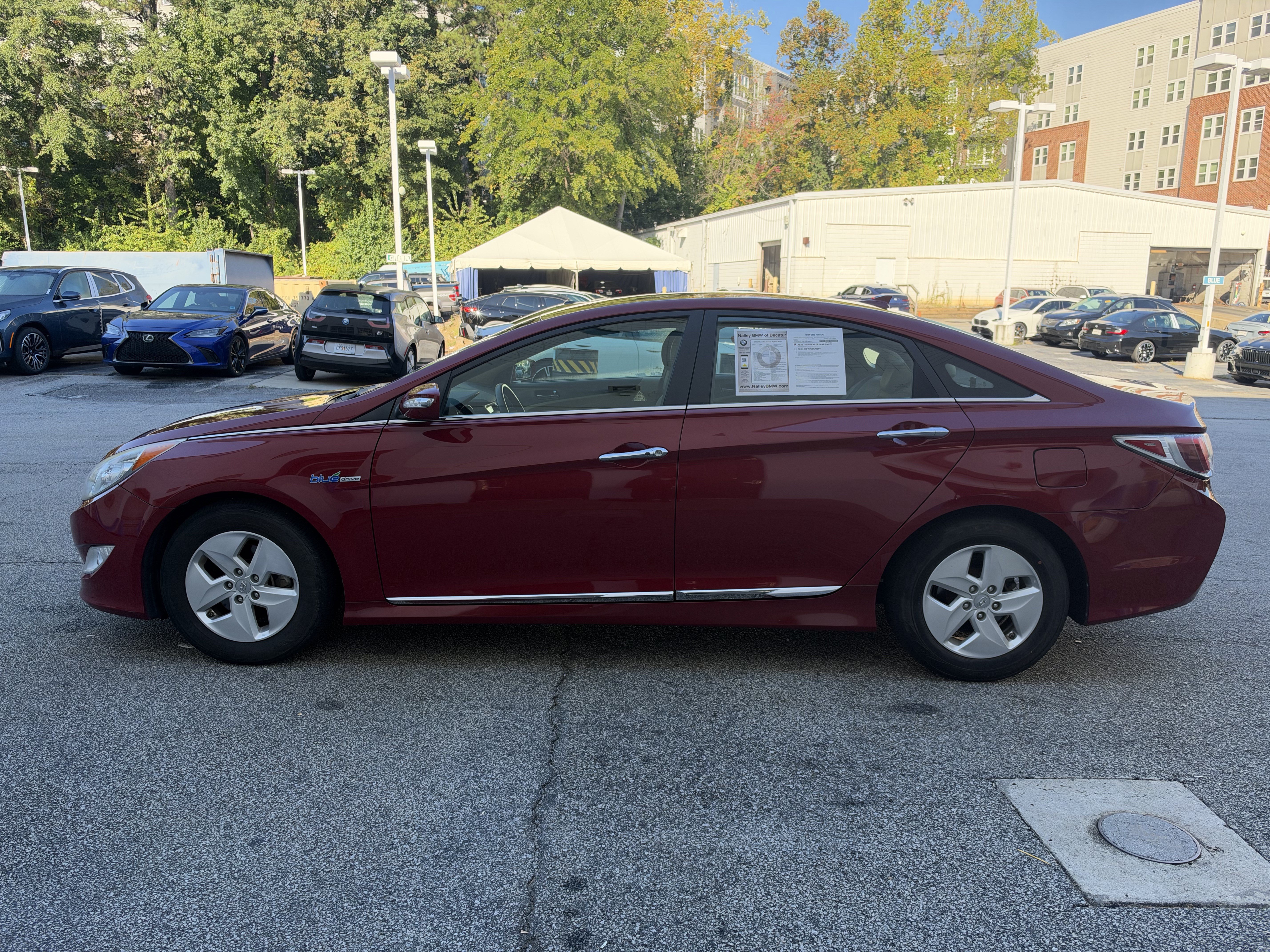 Used 2012 Hyundai Sonata Hybrid Base with VIN KMHEC4A47CA059241 for sale in Decatur, GA