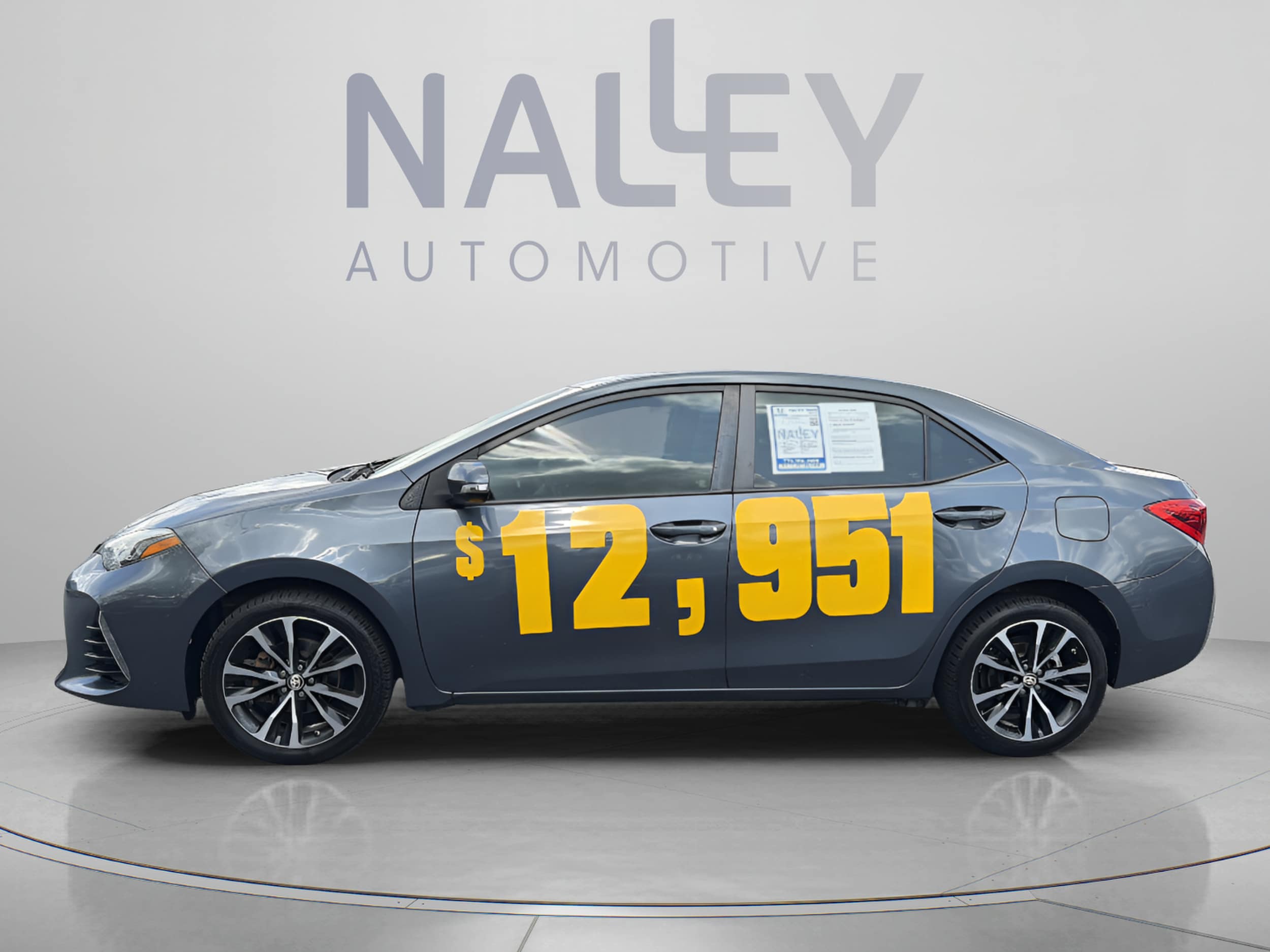 Used 2017 Toyota Corolla SE with VIN 5YFBURHE5HP663048 for sale in Union City, GA