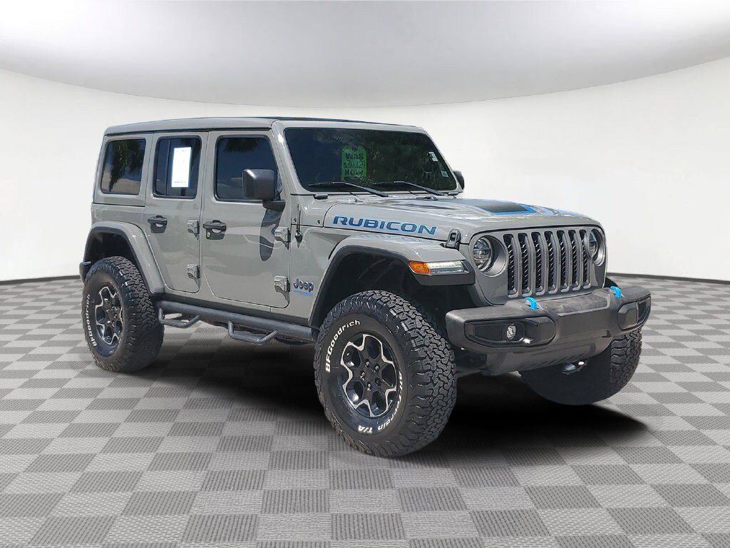 Used 2022 Jeep Wrangler Unlimited Rubicon 4xe SUV