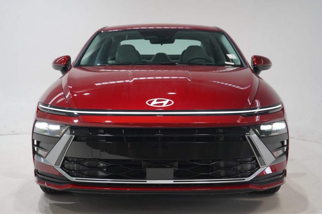 New 2026 Hyundai Sonata Hybrid Blue Sedan