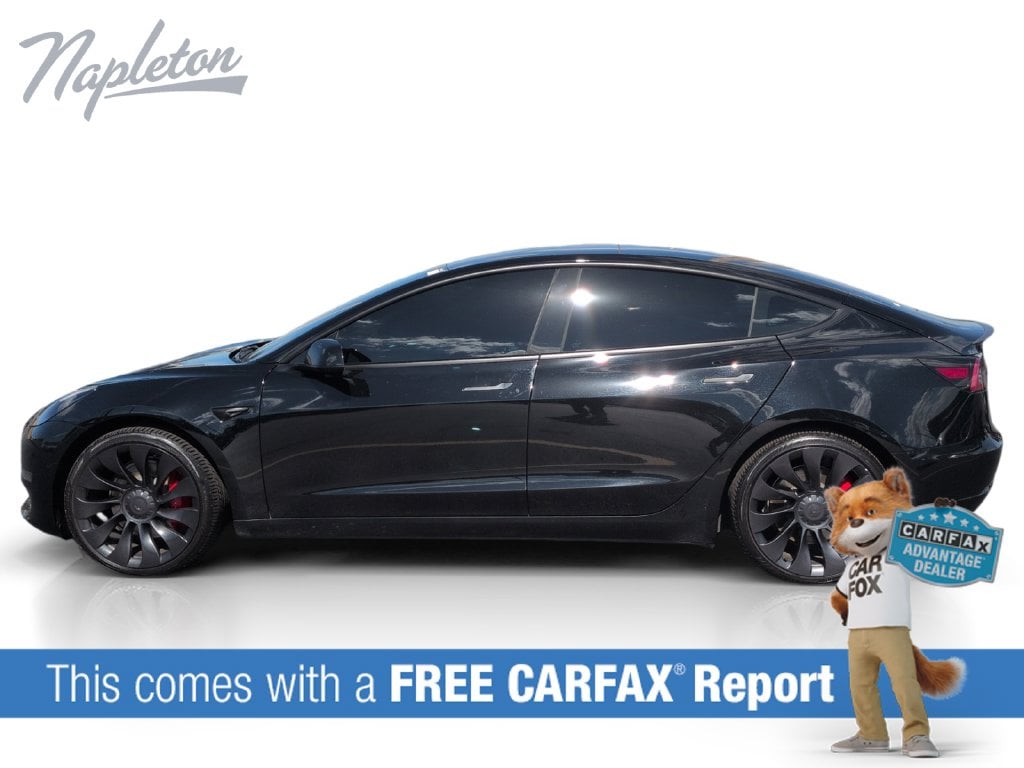 Used 2023 Tesla Model 3 Performance with VIN 5YJ3E1EC5PF590747 for sale in Oak Lawn, IL