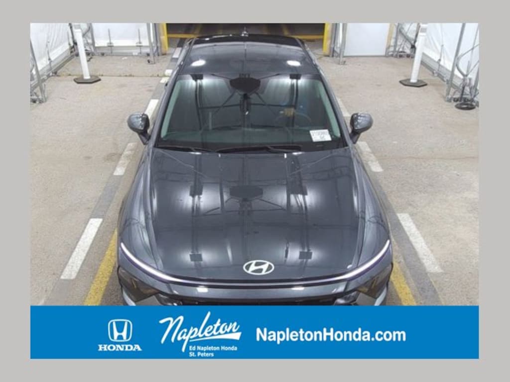 Used 2026 Hyundai Sonata Hybrid Blue Sedan