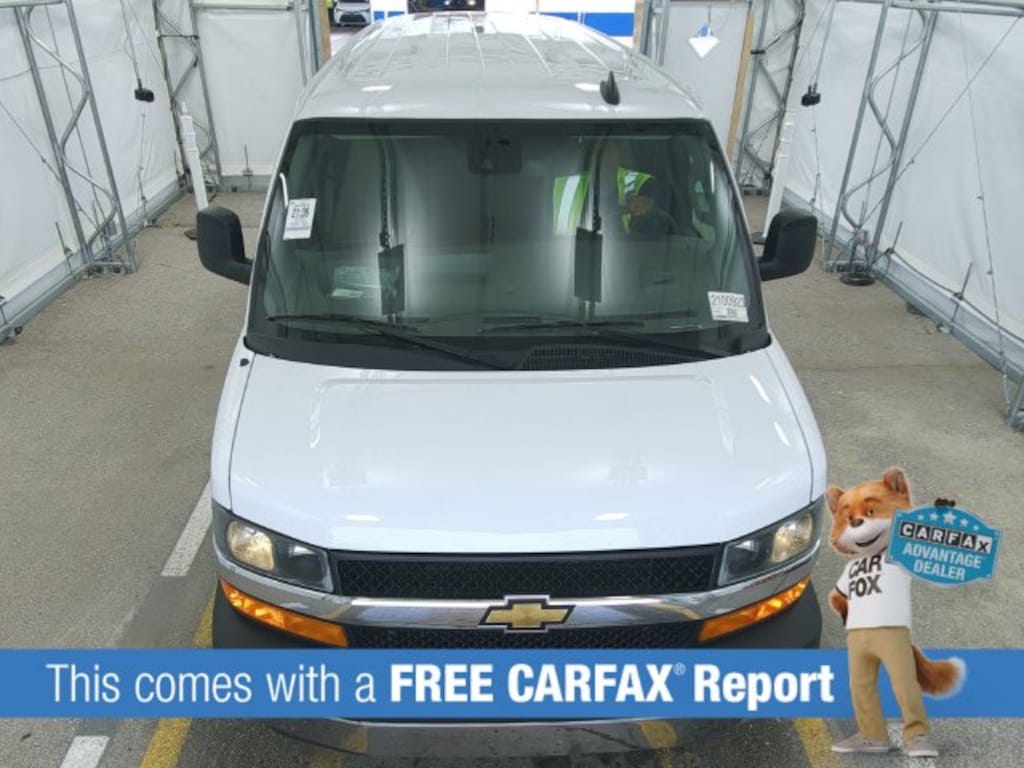 Used 2025 Chevrolet Express Cargo 3500 LT Van Extended Passenger Van