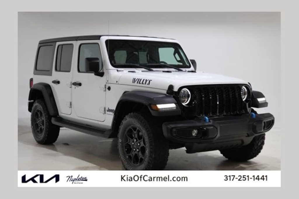 Used 2023 Jeep Wrangler Willys 4xe SUV
