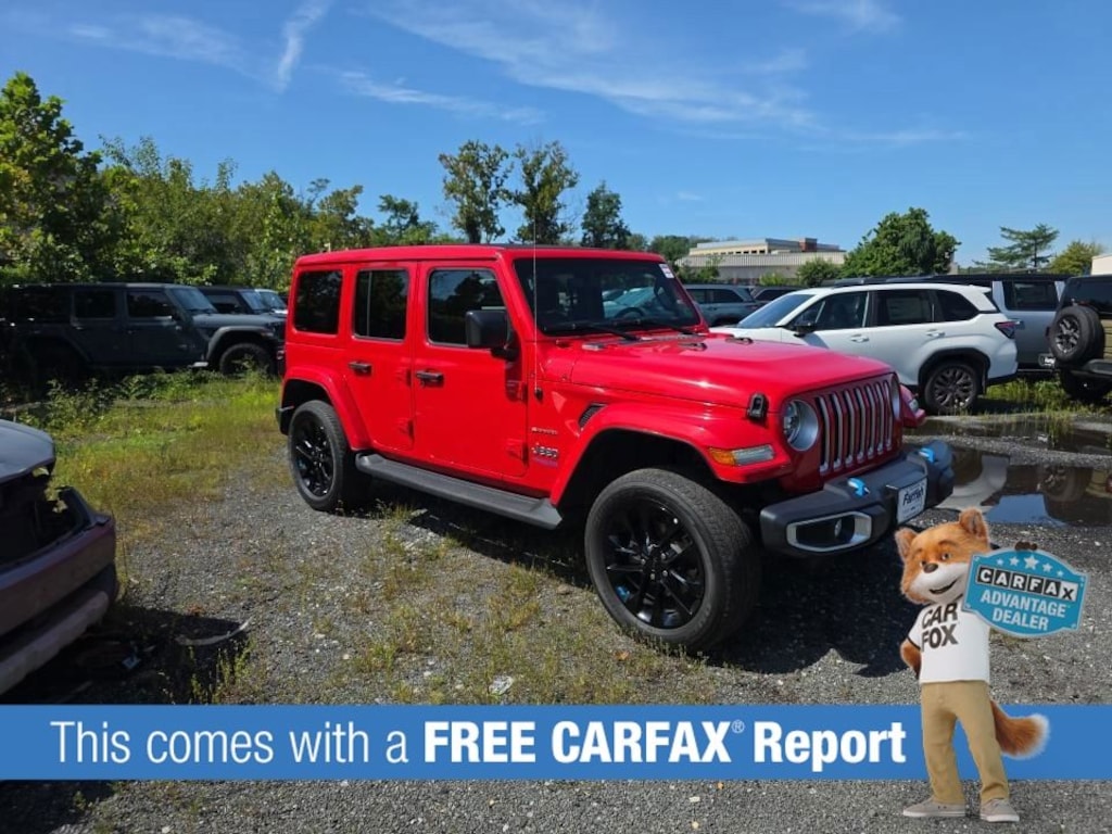 Used 2022 Jeep Wrangler Unlimited Sahara 4xe SUV