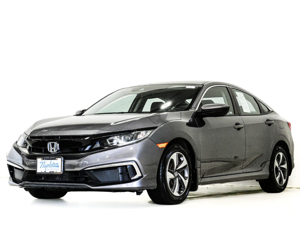 Used 2020 Honda Civic LX with VIN 2HGFC2F65LH548909 for sale in Lansing, IL