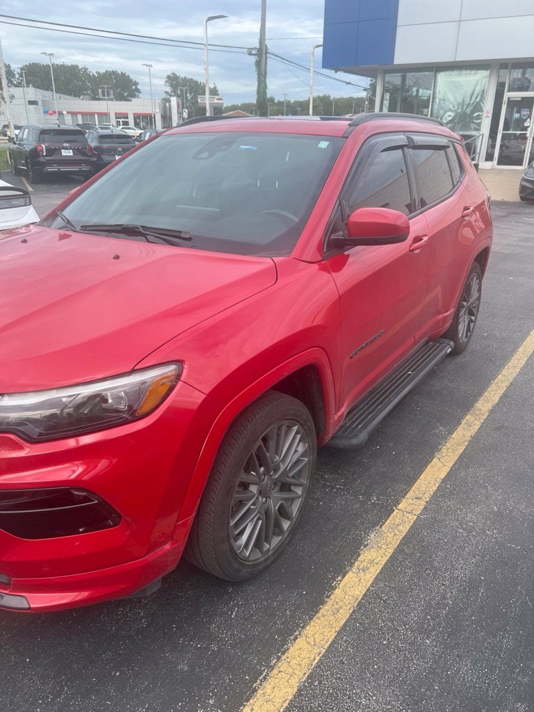 Used 2022 Jeep Compass (RED) Edition with VIN 3C4NJDCB0NT145217 for sale in Calumet City, IL