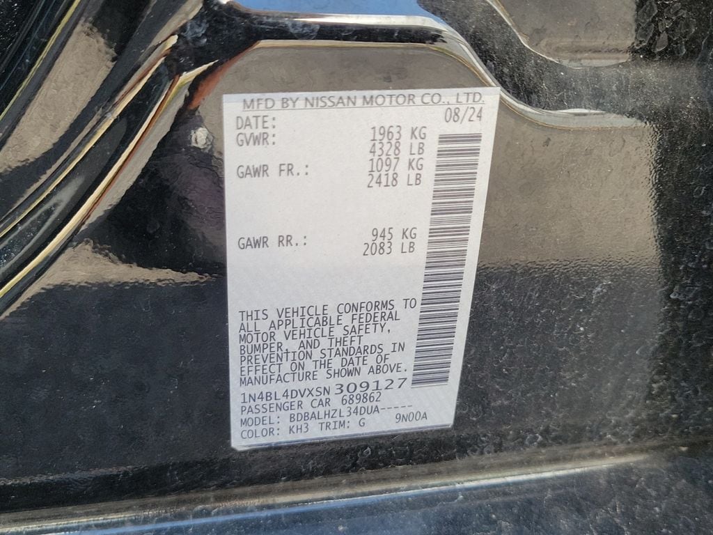 2025 Nissan Altima SV - Photo 29