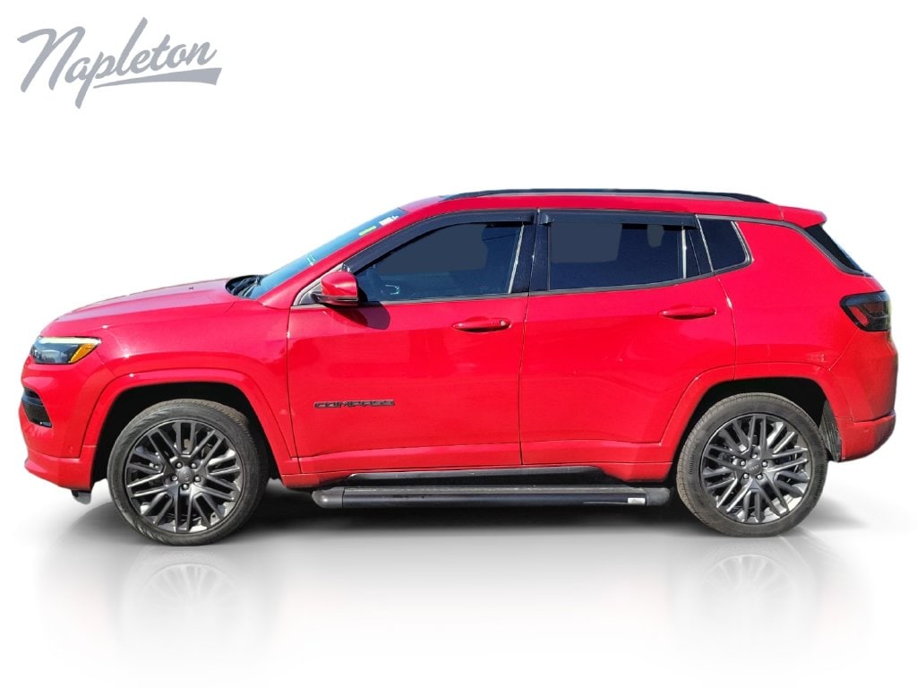 Used 2022 Jeep Compass (RED) Edition with VIN 3C4NJDCB0NT145217 for sale in Calumet City, IL