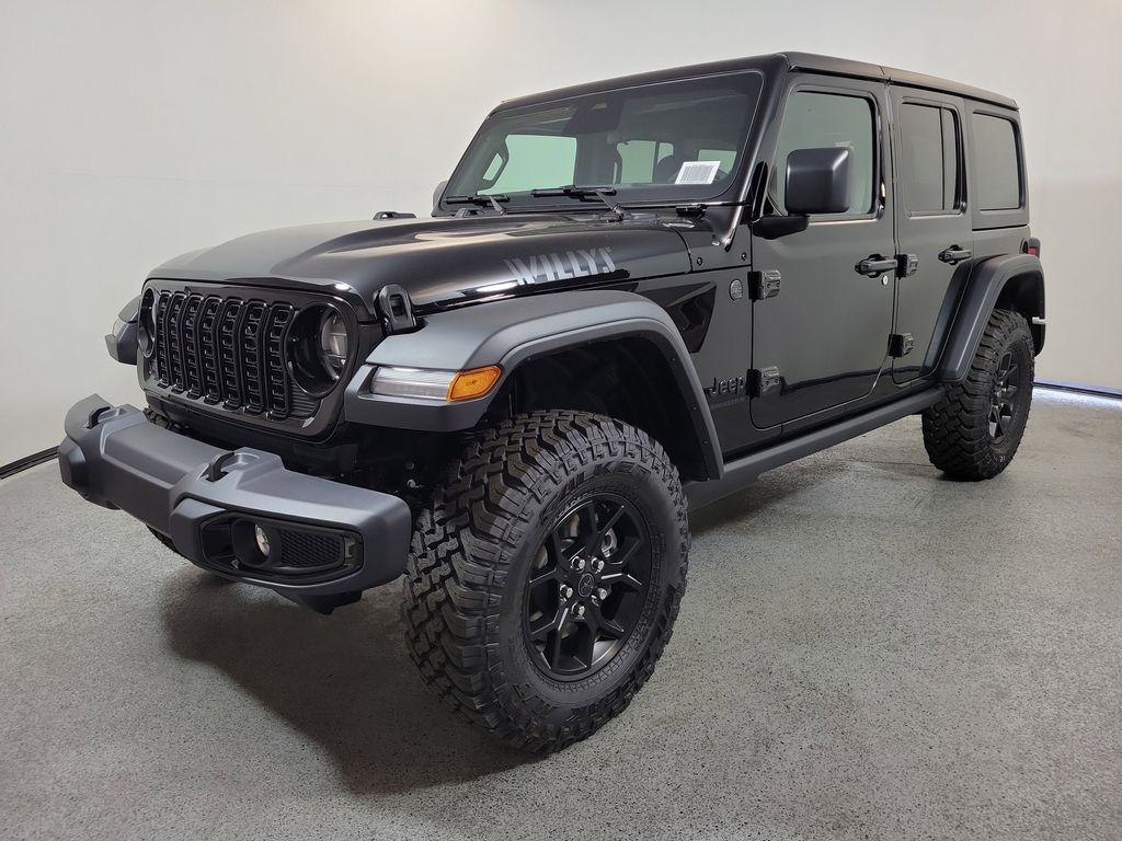 New 2026 Jeep Wrangler 4-DOOR WILLYS Sport Utility