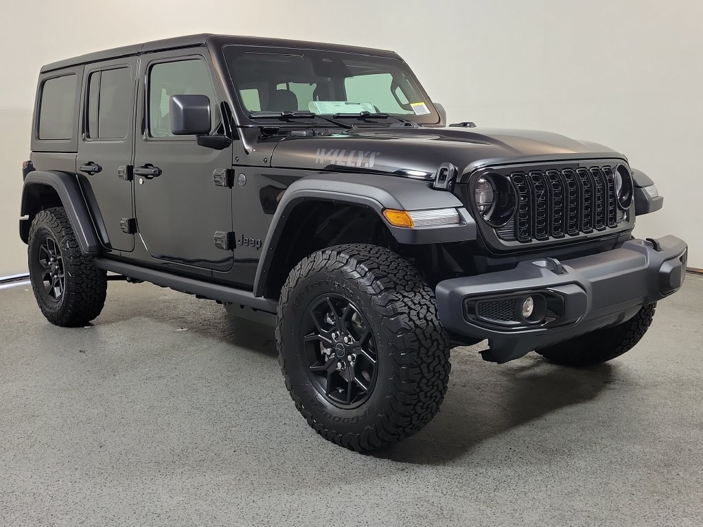 New 2027 Jeep Wrangler 4-DOOR WILLYS Sport Utility