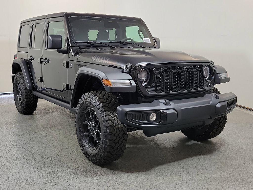 New 2026 Jeep Wrangler 4-DOOR WILLYS Sport Utility