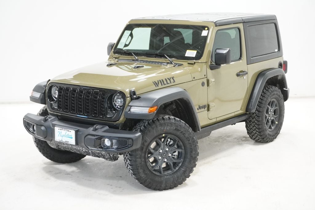 New 2026 Jeep Wrangler 2-DOOR WILLYS Sport Utility