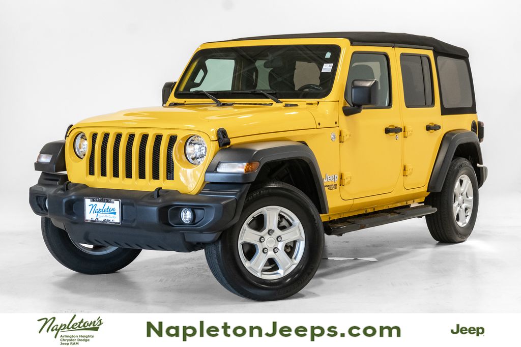 Used 2019 Jeep Wrangler Unlimited Sport S SUV