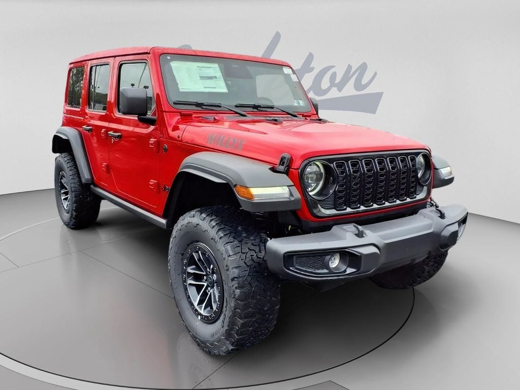New 2026 Jeep Wrangler 4-DOOR WILLYS Sport Utility