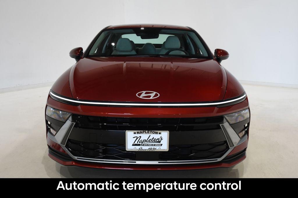 New 2026 Hyundai Sonata Hybrid Blue Sedan