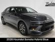 New 2026 Hyundai Sonata Hybrid Blue Sedan