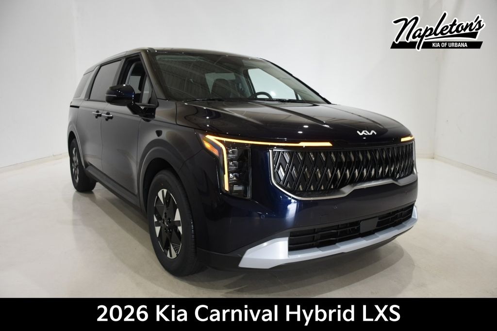 New 2026 Kia Carnival Hybrid LXS Van Passenger Van