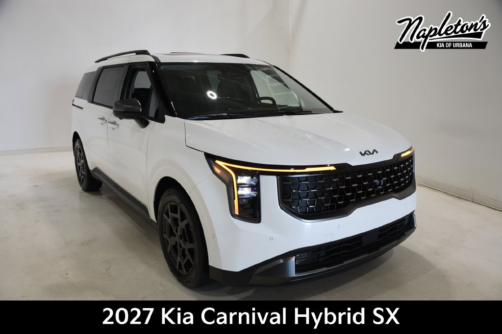 New 2027 Kia Carnival Hybrid SX Van Passenger Van
