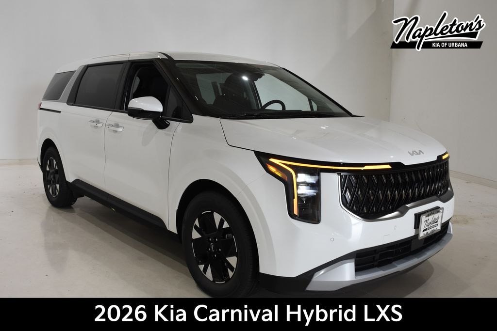 New 2026 Kia Carnival Hybrid LXS Van Passenger Van