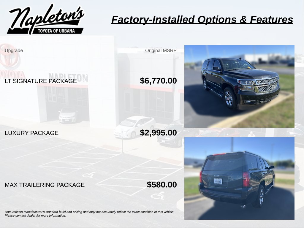 Used 2017 Chevrolet Tahoe LT SUV