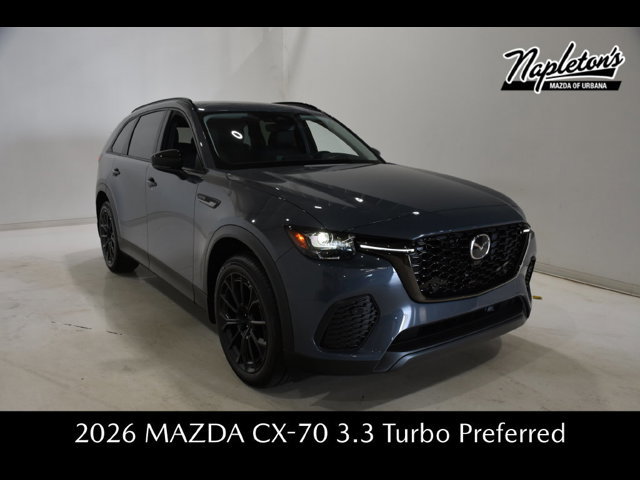 New 2026 Mazda CX-70 3.3 Turbo Preferred AWD Sport Utility