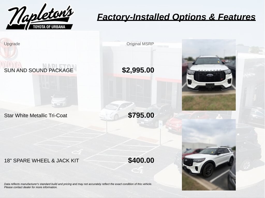 Used 2025 Ford Explorer ST SUV