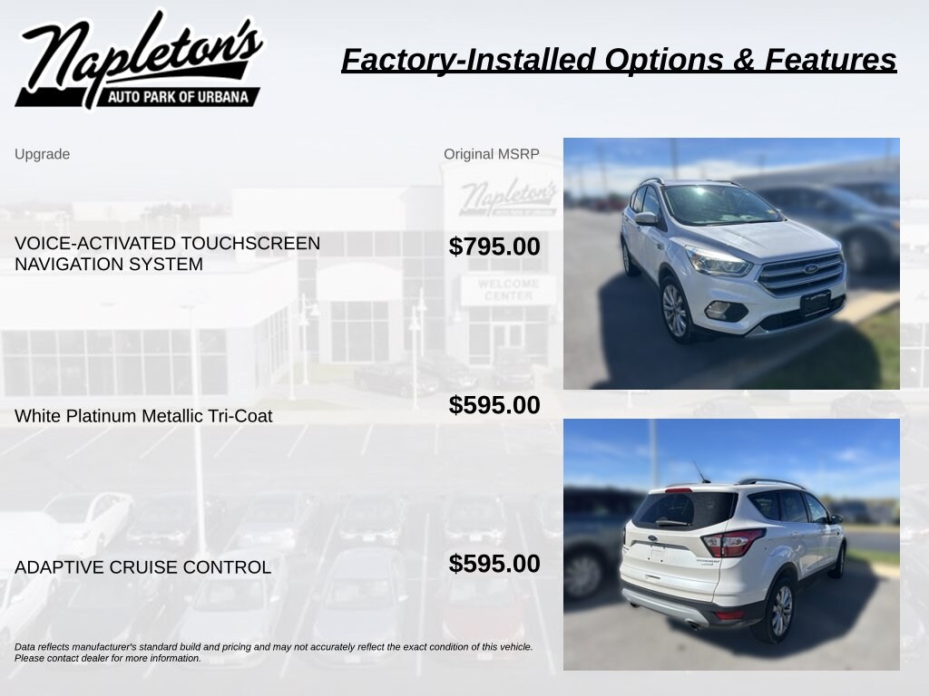 Used 2017 Ford Escape Titanium SUV